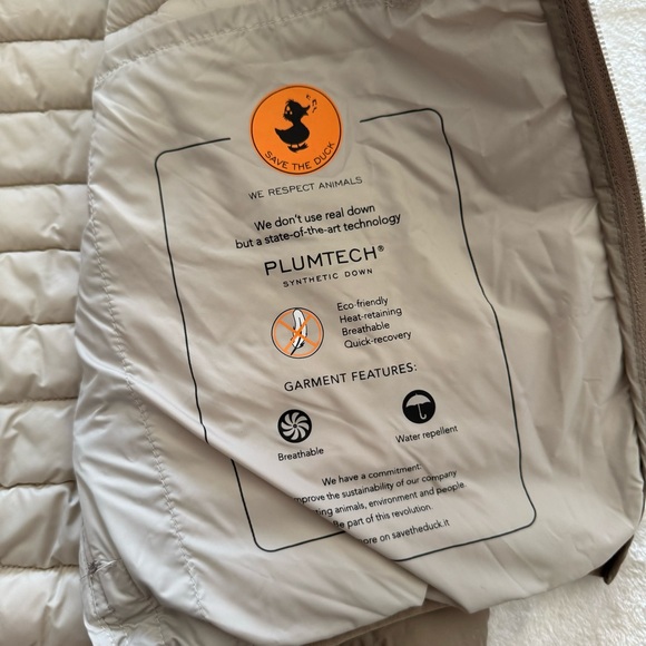 Save the Duck Men’s Bodywarmer Down Vest in Adamus Grey - Picture 6 of 9